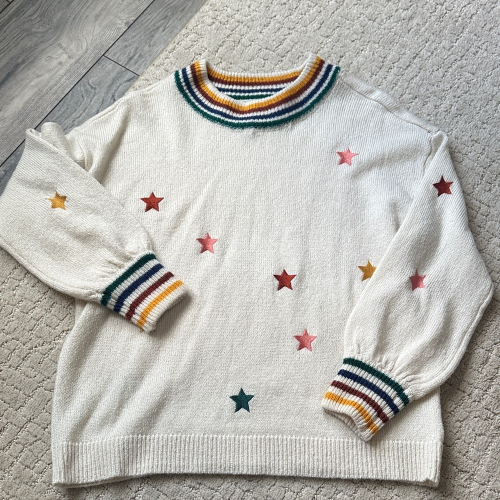 Maurices Multicolor Star Sweater